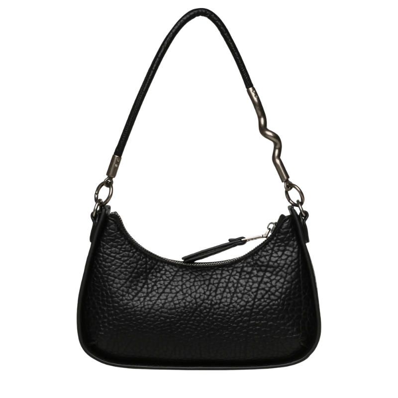 Windsor Handbags Luggage Black Shoulder Crossbody Bag for Women - Image 2