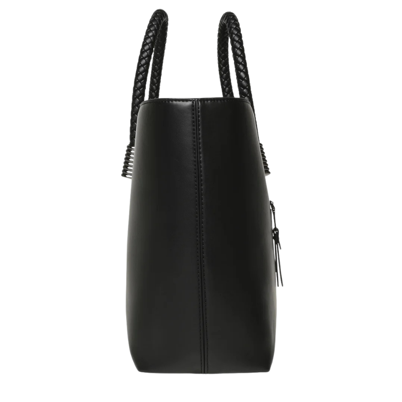 Windsor Handbags Luggage Black Multi Top Handle Shoulder Tote Bag for Women - Image 3