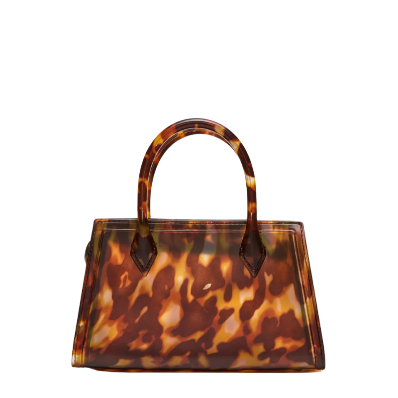 Windsor Handbags Luggage Tortoise Jelly Crossbody Bag for Women - Image 2